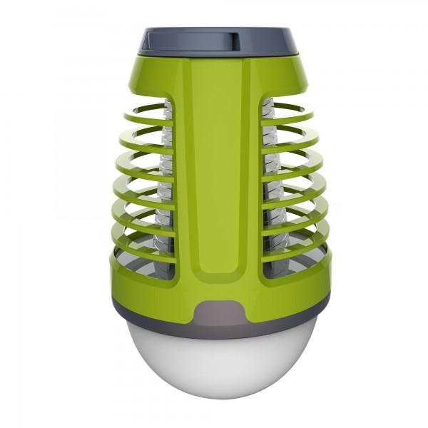 Linterna LED Antimosquitos Recargable 2 en 1 Akhuo | 30m², Luz UV, Camping, 2000 mAh