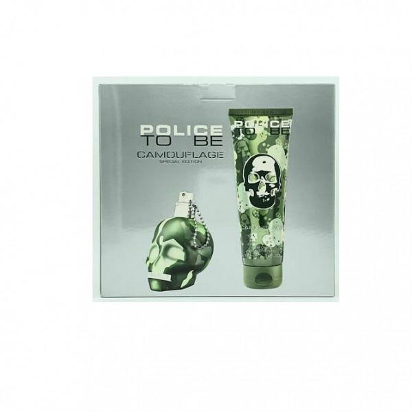 Police To Be Camouflage Eau de Toilette 40 ml Vaporizador + Champú Perfumado 100 ml