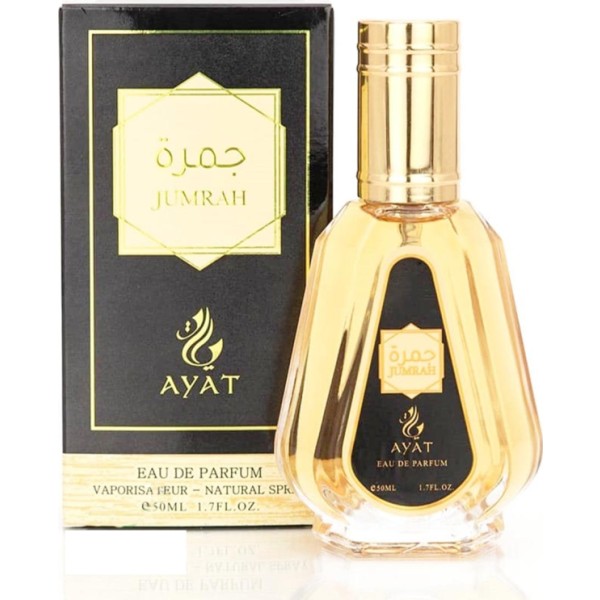 Ayat Jumrah Eau de Parfum 50 ml Fragancia Unisex Elegante y Duradera