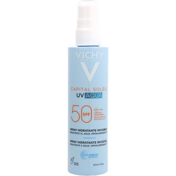 Vichy Capital Soleil UV Aqua Spray SPF50+ 200 ml | Protector Solar en Spray Alta Protección