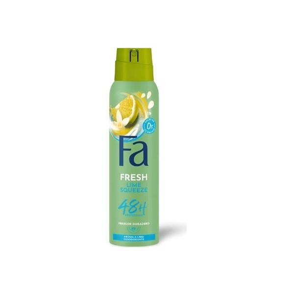 Fa Fresh Lime Desodorante Spray 150ml | Frescura Cítrica 48h