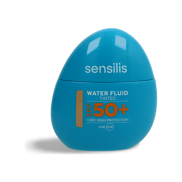 Sensilis Water Fluid SPF50 Fotoprotector con Color 40 ml | Protector Solar Facial Ligero