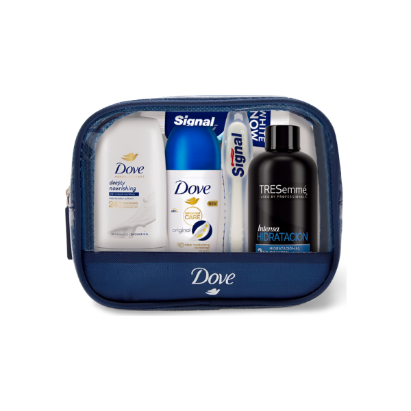 Dove Neceser de Viaje 5 Artículos + Neceser para mujeres