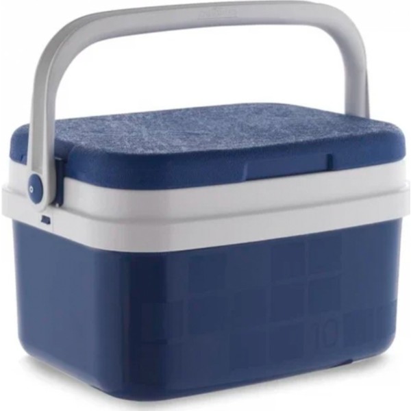 Nevera Portátil Rígida Azul 10 Litros | Con Asa Ergonómica y Aislamiento Térmico
